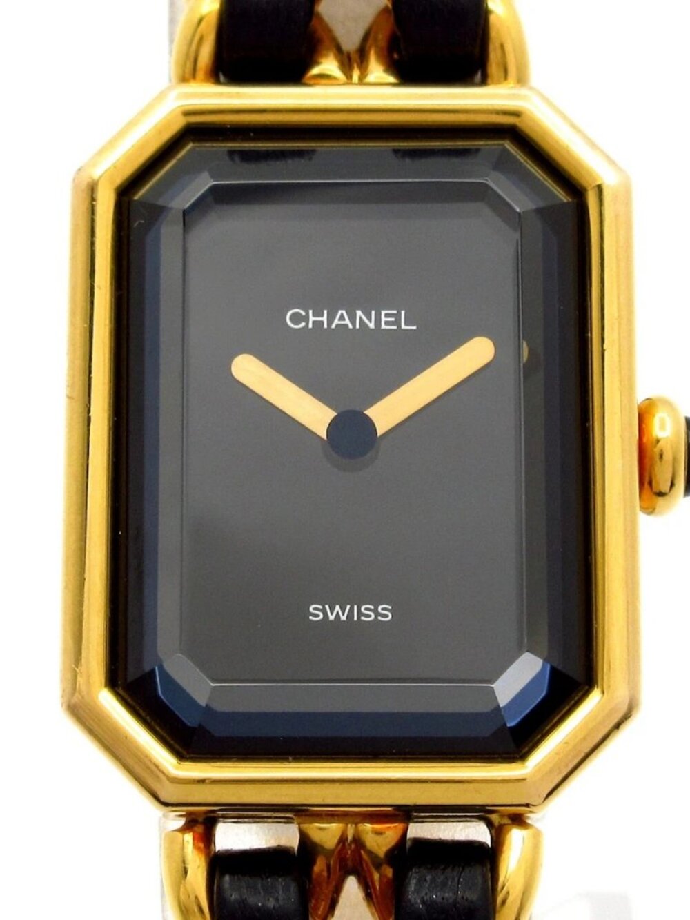CHANEL Premiere H0001 Black Gold Women's Wrist Watch